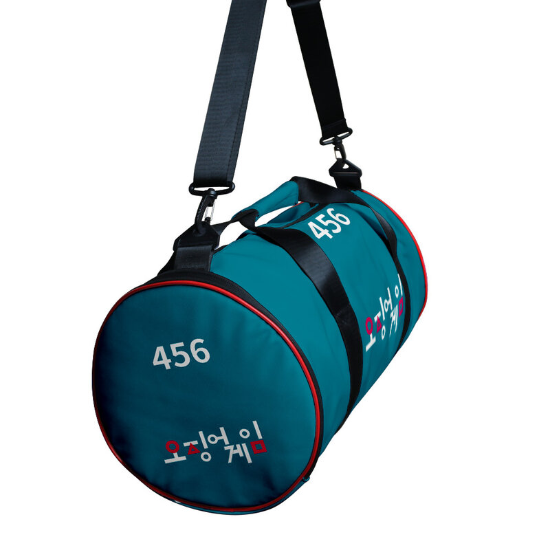 Cross-border moda 3d saco redondo jogo de lulas esportes à prova de chuva crossbody saco de balde portátil lula em torno do jogo
