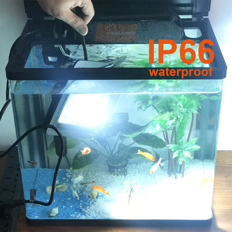 1,5 m macho IP66 Led Luz de inundación al aire libre lámpara de pared jardín paisaje vial foco a prueba de agua proyector de iluminación 110-240v