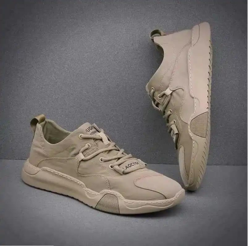 2021 Spring and summer new trend ice silk canvas shoes men's canvas men's casual sports shoes cloth shoes soft sole shoes