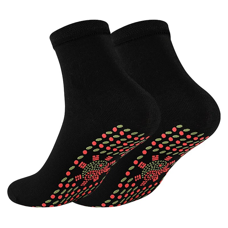 Self-heating Magnetic Socks insoles for Women Men Self Heated Socks Tourmaline Magnetic Therapy Winter Warm Massage Sock Unisex