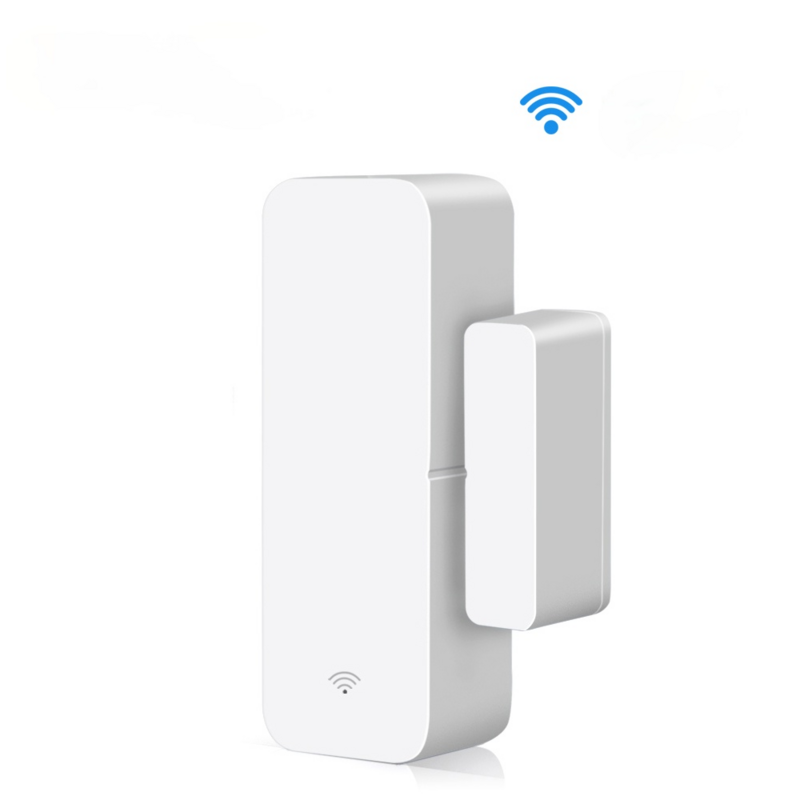 Sensor Pintu WiFi, Detektor Pintu Terbuka/Tertutup Pintar, Sensor Jendela Wifi Aplikasi Smartlife Bekerja dengan Google Home