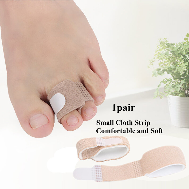 2 pezzi cura dei piedi professionale alluce valgo Nylon ventilazione correzione dito pollice punta panno resistente alle macchie sudore e odore