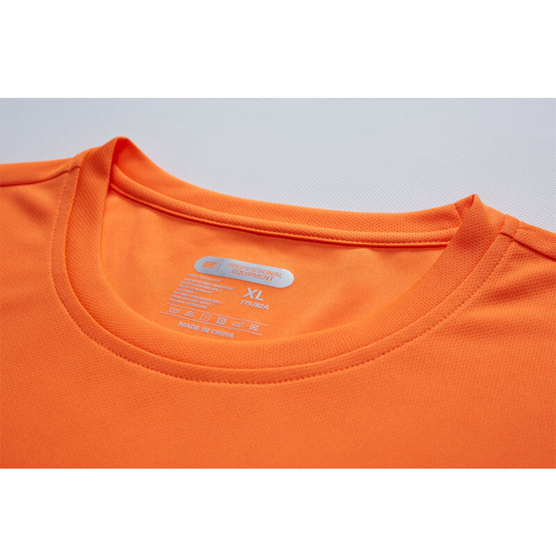 Мужская Летняя Повседневная Уличная футболка SANHENG, мужская спортивная футболка, спортивные быстросохнущие дышащие топы