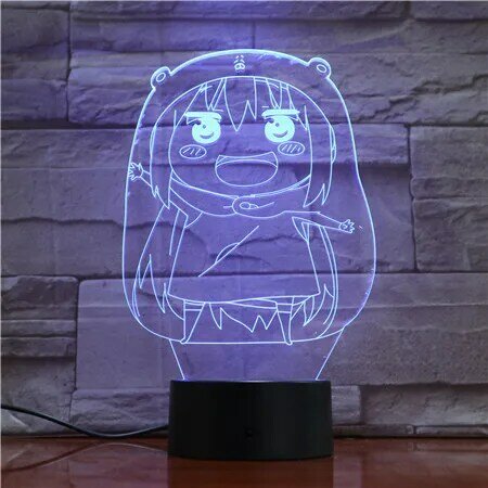 Himouto-Lámpara LED de noche con Sensor táctil para niños, luz decorativa con Sensor táctil para dormitorio, regalo de vacaciones para niña, 1780