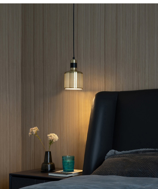 Thpensai-luces colgantes nórdicas para dormitorio, luz colgante Simple para restaurante, té, café, leche, tienda de té, bar, fixtur