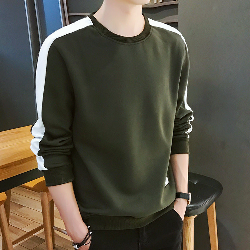Moletom com capuz masculino manga comprida 2021 inverno cor sólida exército verde moletom streetwear magro hoodies masculino M-4XL tamanho grande