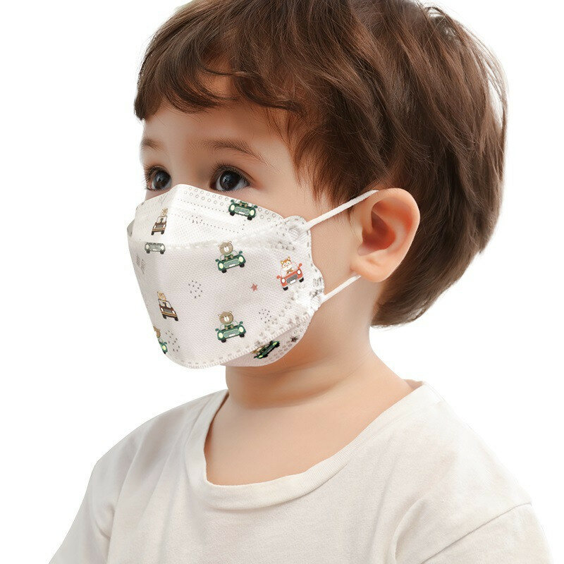 CE FFP2 KN95 maschere bambini KN95 maschera maschera protettiva per 4-12 anni ragazze Mascarillas 4 strati respiratore protettivo FFP2 niños