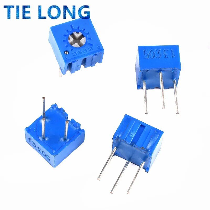 10pcs 3362P-1-103LF 3362P 10K ohm 3362P-1-103 3362P-103 3362 P103 103 Trimpot Trimmer Potentiometer Variable resistor
