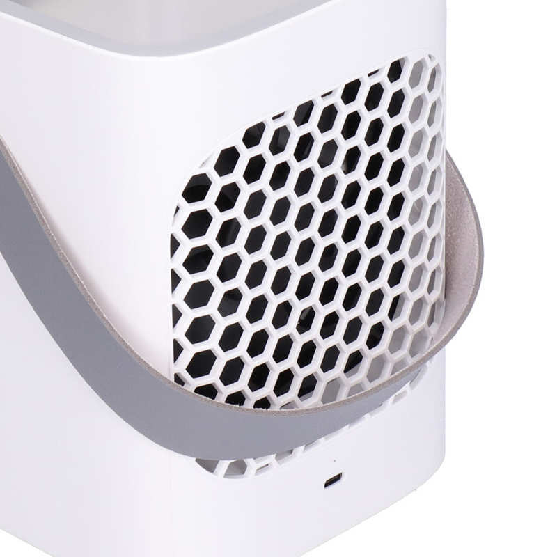Raffreddatore d'aria raffreddatore d'aria portatile a 90 gradi con testa vibrante con luce notturna per la casa