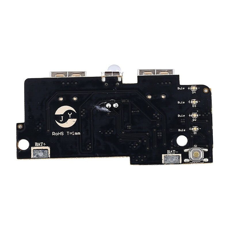 5V 2A Power Bank Oplader Module Opladen Printplaat Step Up Boost Power Supply Module 2A Dual Usb-uitgang 1A Ingang