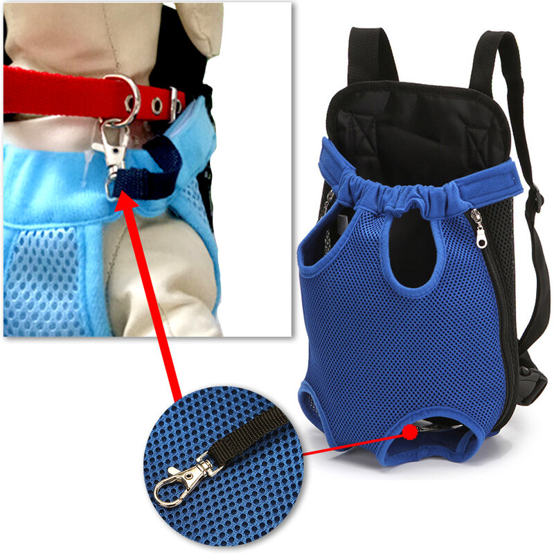 Nova ty malha cão portadores saco de viagem ao ar livre mochila respirável portátil pet cão portador para cães gatos