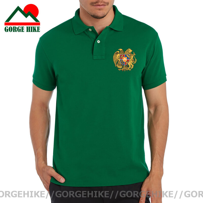 2021 newest casual ARMENIA polo shirt man printed Tees Summer Tops Personalized Short Sleeves Cotton men polo tees Formal Shirts