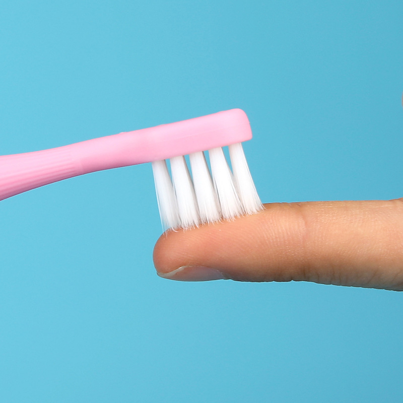 Cepillo de dientes suave para niños de 1 a 10 años, cepillo de dientes con dibujos animados, cabezal de cepillo de silicona, cerdas suaves de bebé, alta calidad