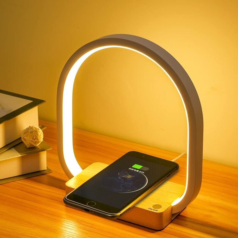 Lámpara LED de escritorio para niños y adultos, luz de lectura alimentada por USB, con Control táctil, 3 tonos de luz, de mesa, para cuidar los ojos