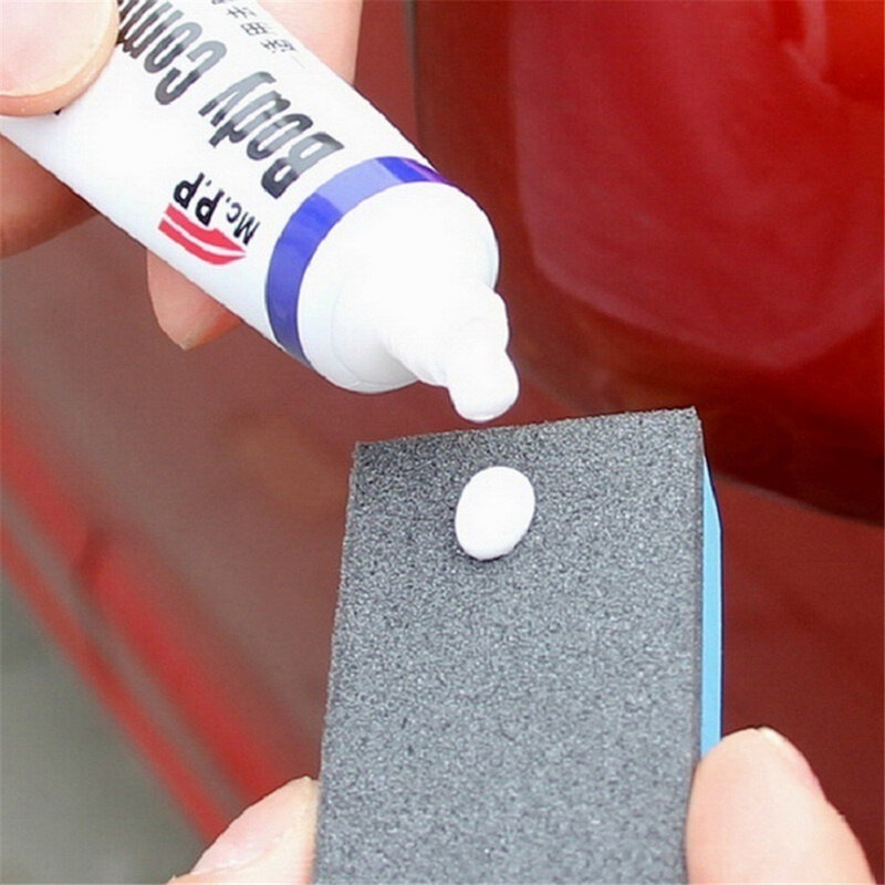 Simples reparo do carro corpo do carro composto conjunto de pasta scratch de-mark abrasivo cuidados de pintura polimento automático moagem pasta de carro polonês cuidados