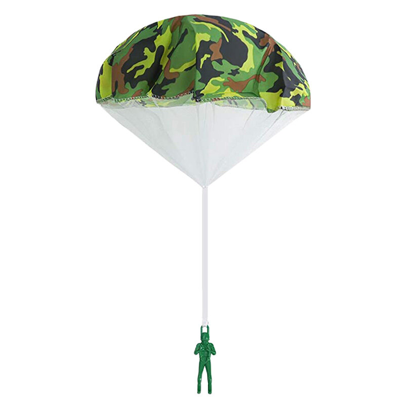 Army Party Camouflage Hand throw Parachute Boy Kids Birthday Favors Gift