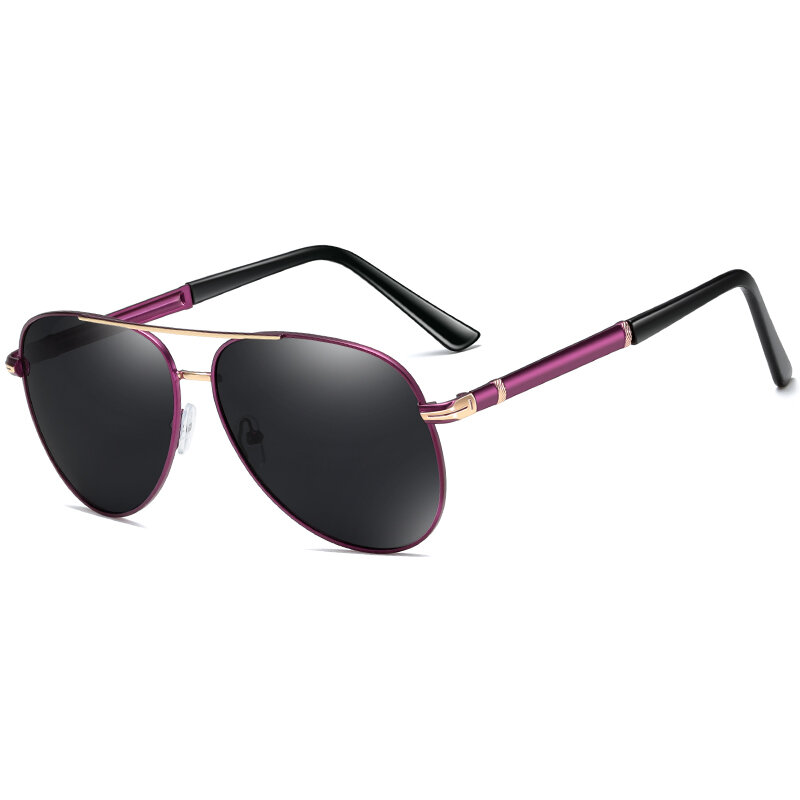 Gafas de sol polarizadas clásicas para hombre y mujer, lentes de sol unisex con revestimiento, adecuadas para conducir, con protección UV400