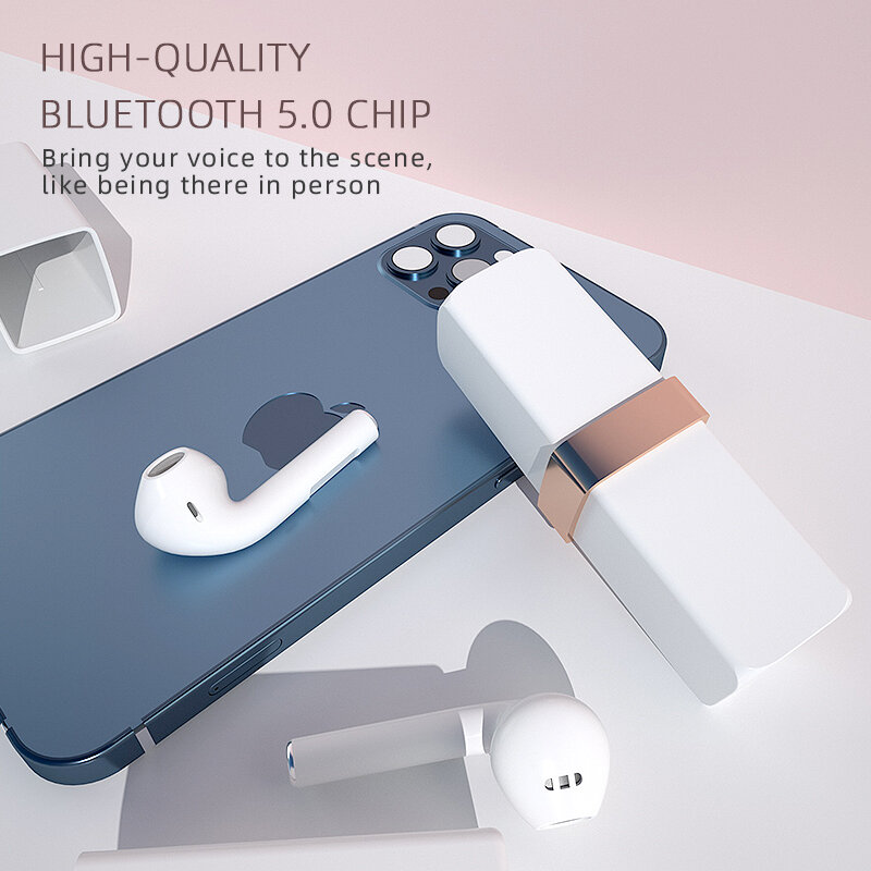 SELFLY-auriculares inalámbricos con Bluetooth 5,0, dispositivo de audio deportivo con lápiz labial, TWS, para teléfono xiaomi oppo