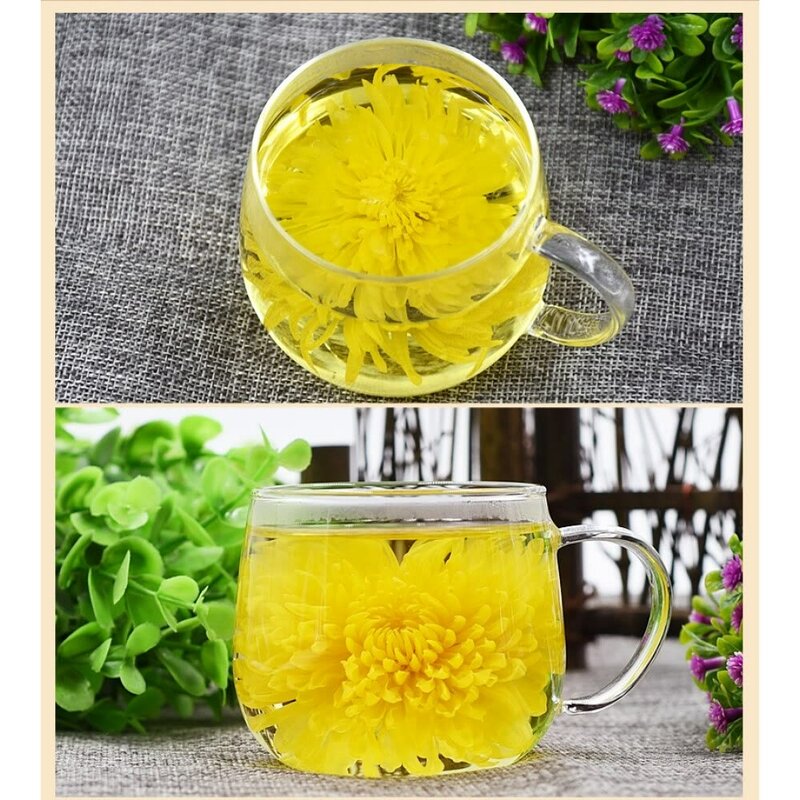 Flower tea, golden silk, chrysanthemum, fruit, flower tea, fire-lowering tea, beauty and beauty tea, 30 packages