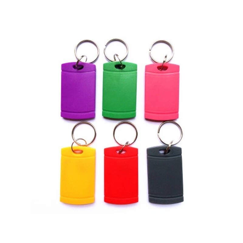 Copy Token Tag Keychain Access Control Cards 1Pcs 125KHZ EM4305 Rewritable Blank ID Card Keyfobs RFID Waterproof Clone