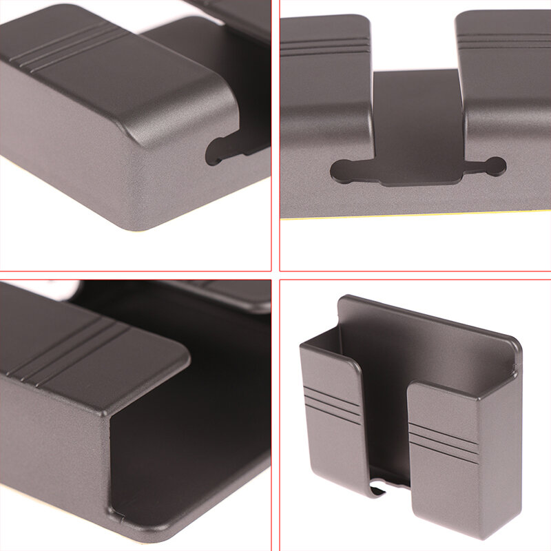 1PC Wand-Montiert Lagerung Box TV Fernbedienung Lagerung Box Handy Stecker Wand-Montiert Lade Multifunktionale Haken