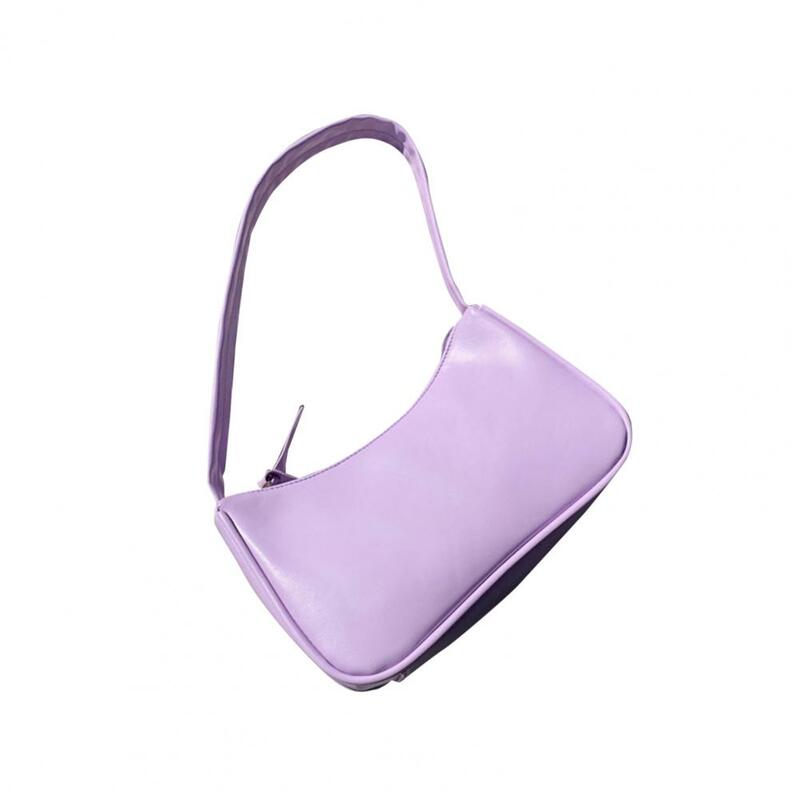 Bolsa com zíper design anti-queda feminino bonito axilas sling bags para viagens
