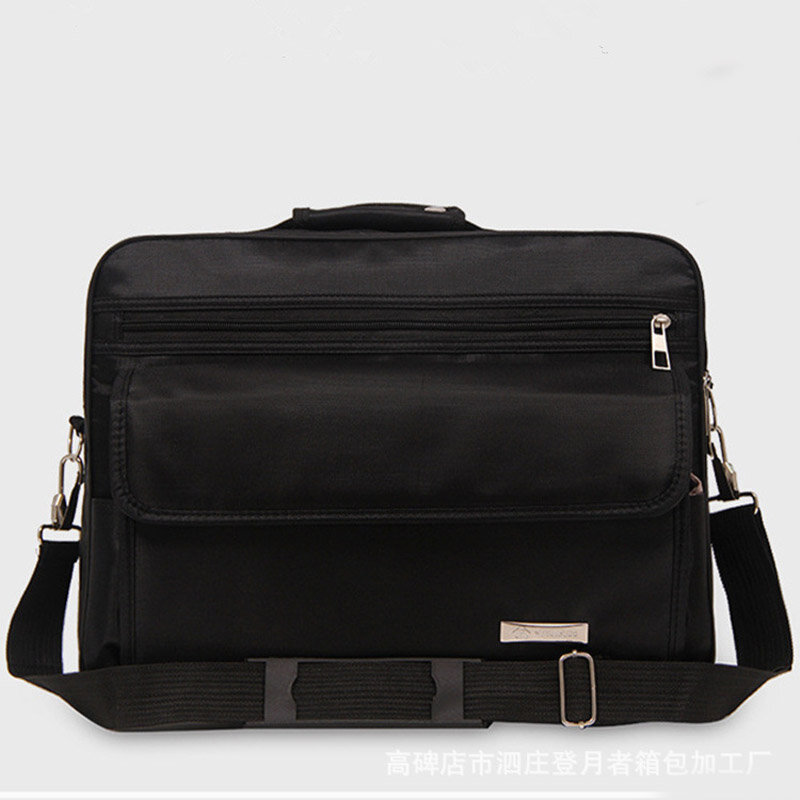 Cartella da uomo impermeabile borse da uomo borsa per Laptop in Nylon portatile valigia da viaggio borse a tracolla per uomo di grande capacità