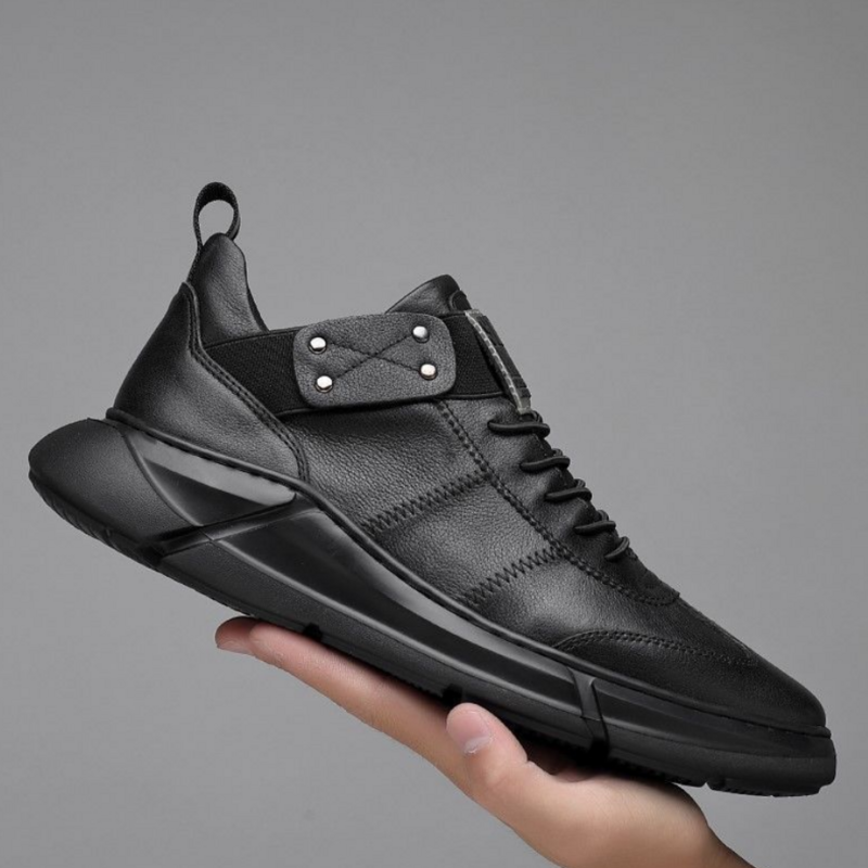 Zapatos de senderismo de estilo clásico para hombre, zapatillas deportivas informales con cordones, para correr al aire libre, Tenis masculinos