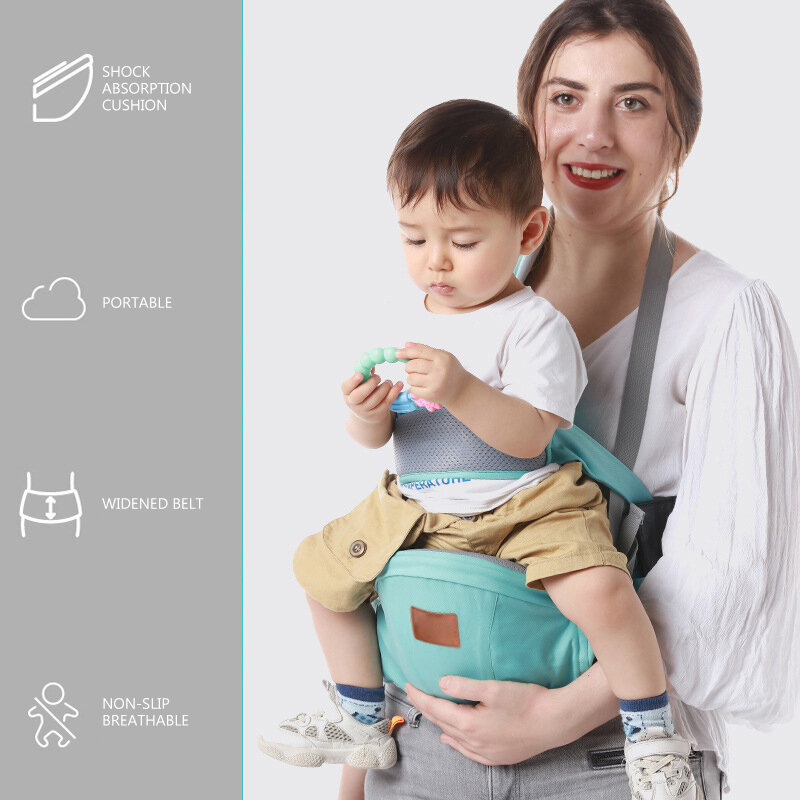 Portabebés para bebé, portabebés ergonómico frontal, canguro ajustable, eslinga para bebé de viaje
