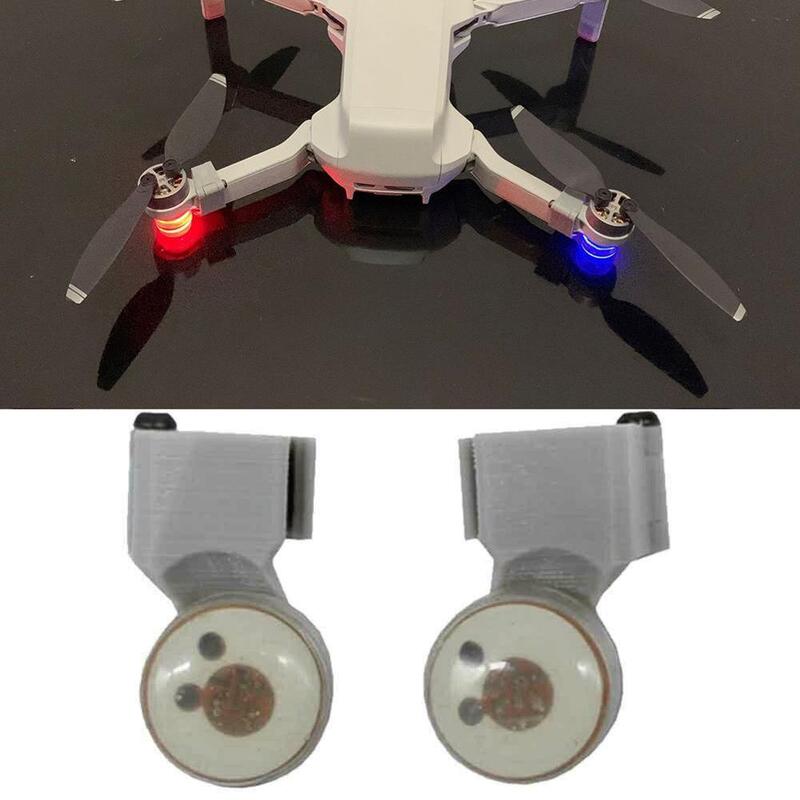 Dla DJI Mavic Mini noc latania lekkie światło Led łatwa instalacja sygnał ostrzegawczy chroniący przed zgubieniem reflektor migające części do dronów