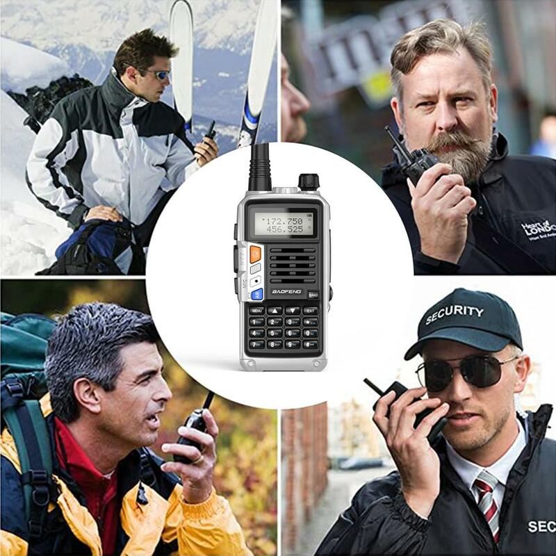 BaoFeng – walkie-talkie Portable UV-S9 Plus 10 watts UHF/VHF, Radio double bande, haut-parleur, antenne émetteur-récepteur, longue portée