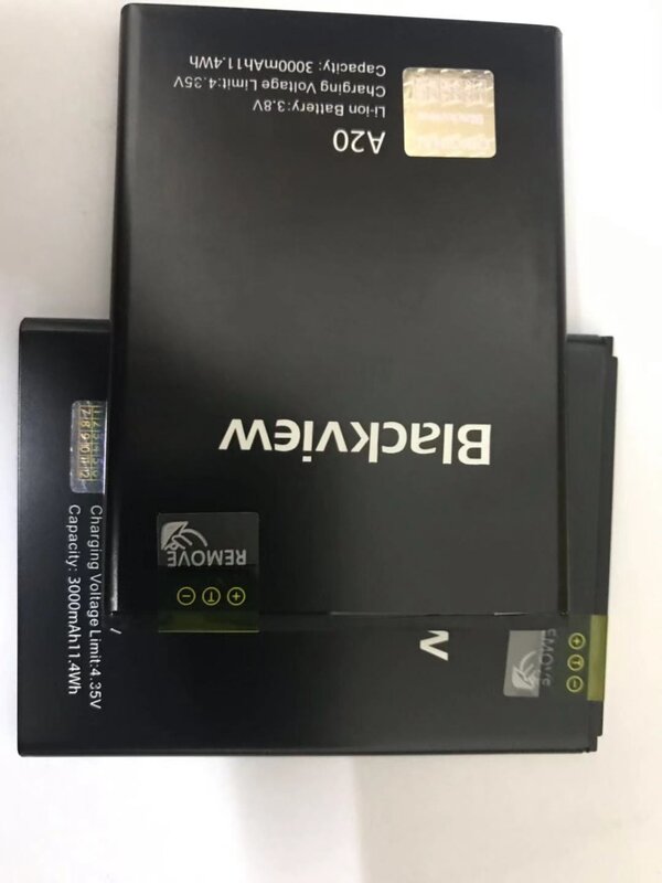 100% NEUE Original Blackview A20 Batterie 3000mAh Back Up Batterie Ersatz Für Blackview A20 Pro Smart Telefon