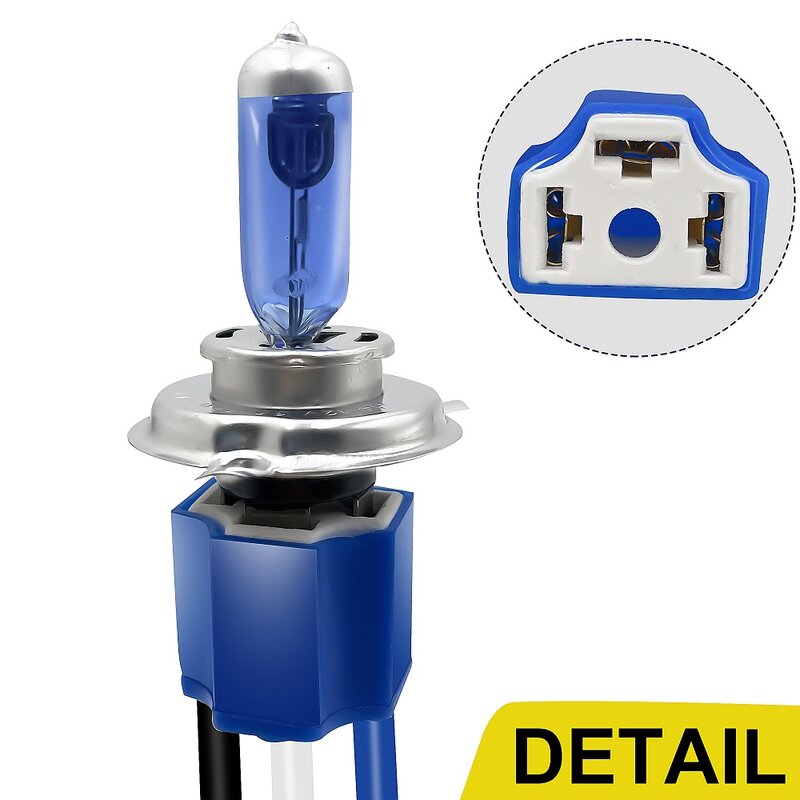 Eliteson – adaptateurs de remplacement pour ampoules de phares halogènes H1, prises en céramique, H4, connecteur de lampe H7, accessoires