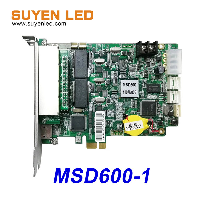 Carte d'envoi en couleur synchrone NovaStar Nova, MSD600 MSD600-1, meilleur prix