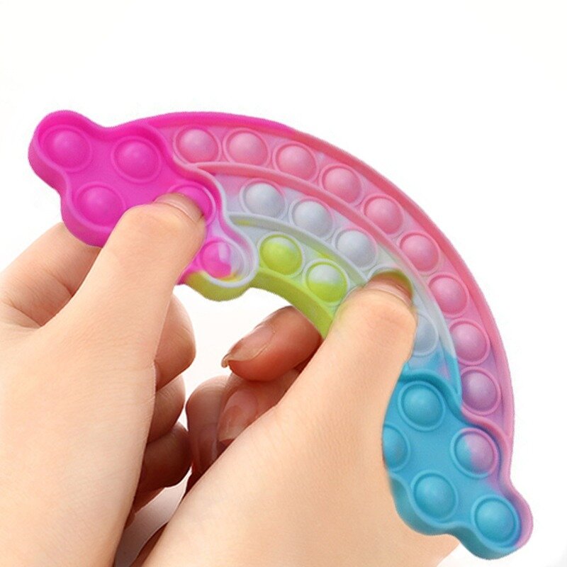 2021 novas crianças simples dimple fidget brinquedos sensoriais conjunto de alívio do estresse brinquedo autismo ansiedade alívio do estresse bolha squeezesensory brinquedos
