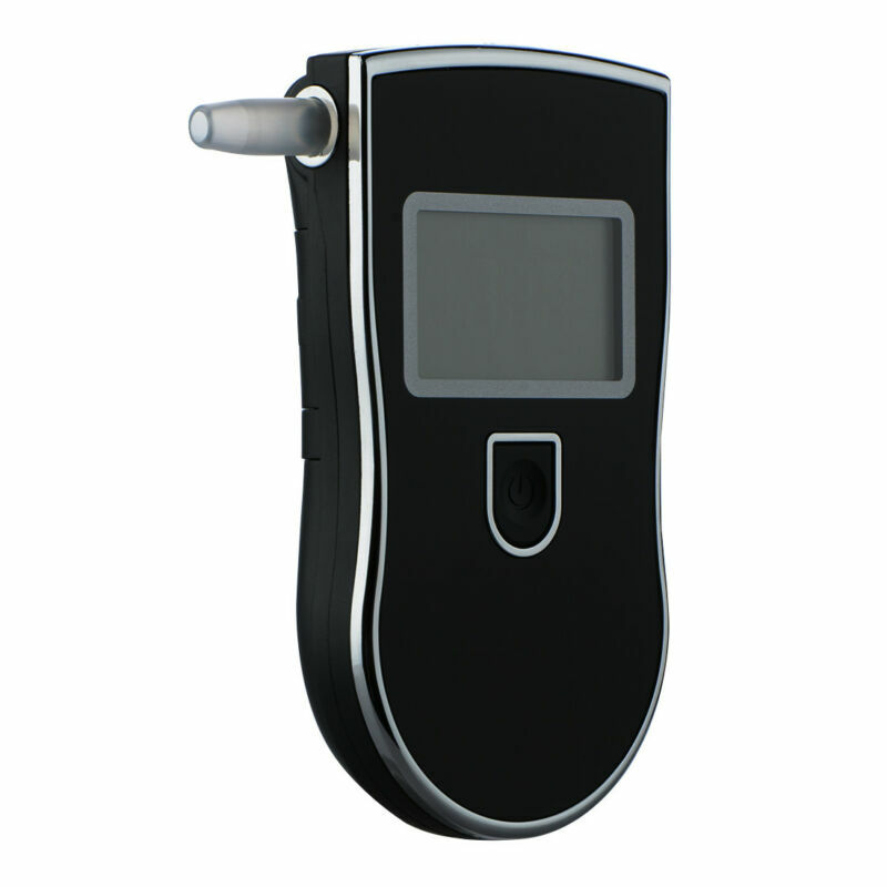 Verificador de álcool digital bafômetro analisador de alcoolismo de respiração profissional detecção de álcool verificador de álcool