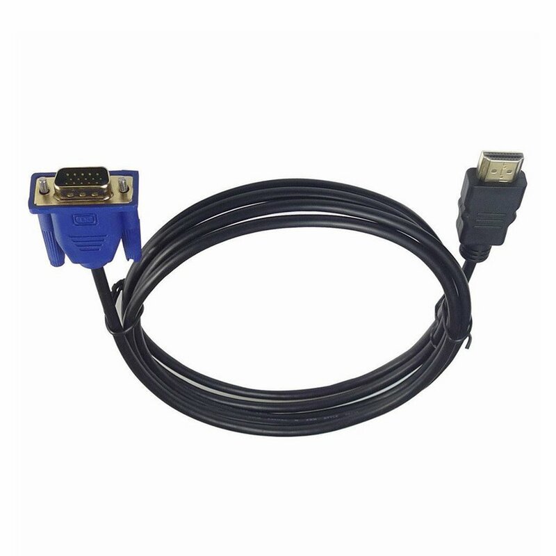 1/1.8/3/5M Cable  To VGA HD With Audio Adapter Cable TO VGA Cable dropshipping