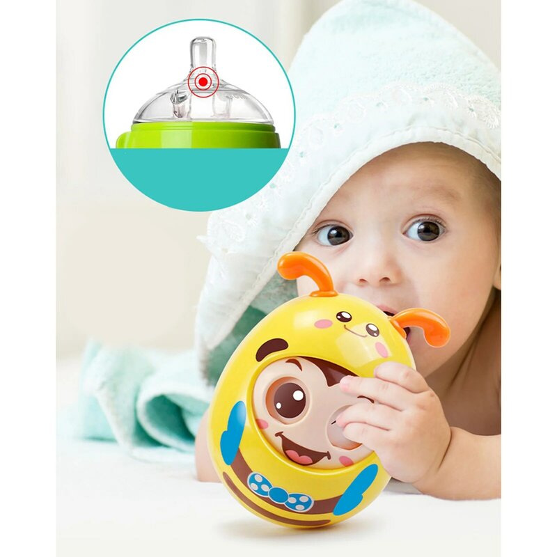 Giocattoli per bambini neonati roly-poly Tumbler per 6-12 mesi di giocattoli di sviluppo