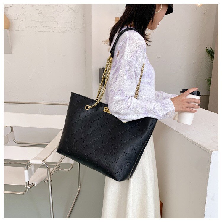 QC produced sac de luxe femme Bags2021 net celebrity portable large-capacity one-shoulder fashion high-end tote bagBG-QH-3308-dd