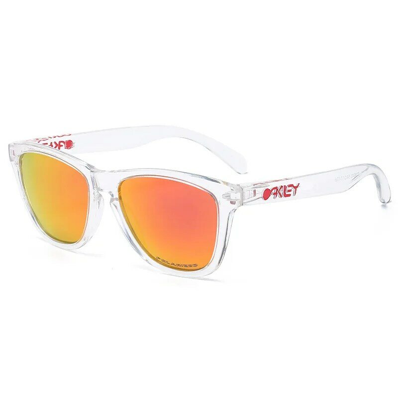 Gafas de sol polarizadas para hombre y mujer, lentes de sol de moda para deportes al aire libre, conducción, playa, pesca, Rana, lujo, Uv400