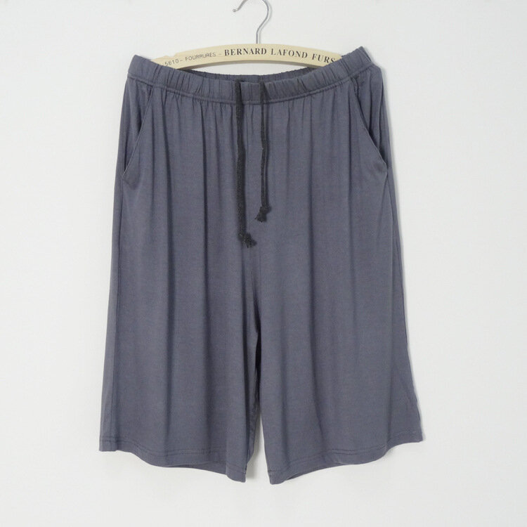 Novo verão grande tamanho calções masculinos algodão modal casual casa calças seção fina grande tamanho solto shorts pijamas