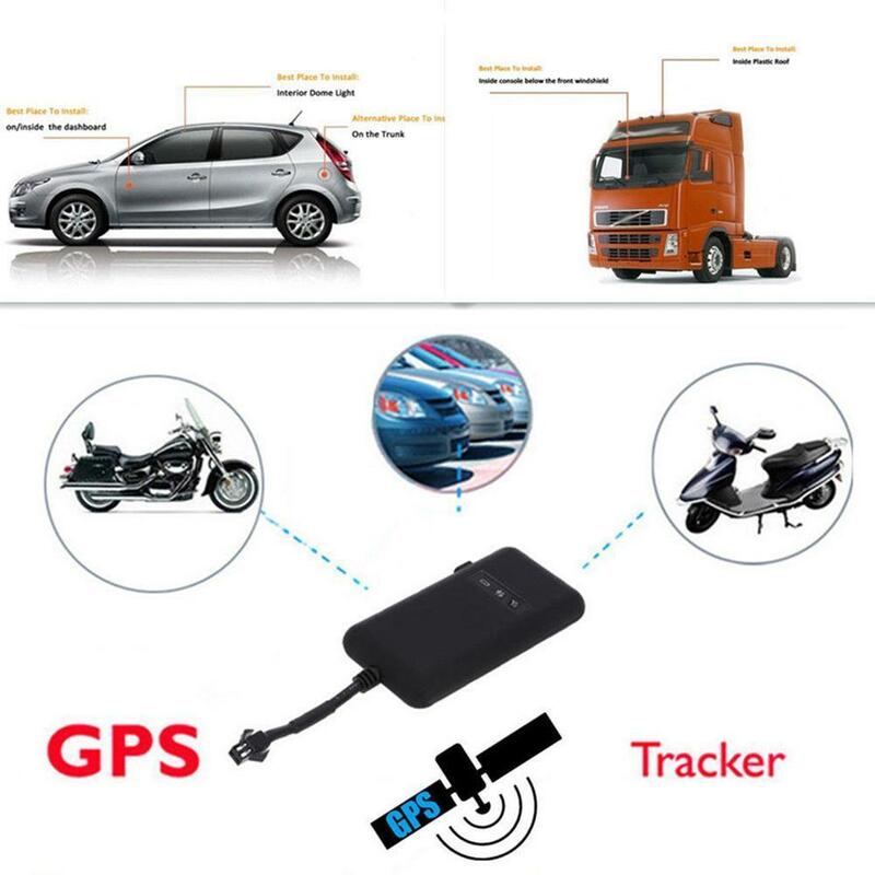 Car Tracker GPS Vehicle Tracker Real Time Locator GSM Motorcycle Car Bike Anti-theft Tool UBLOX GSM/GPRS 850/900/1800/1900Mhz