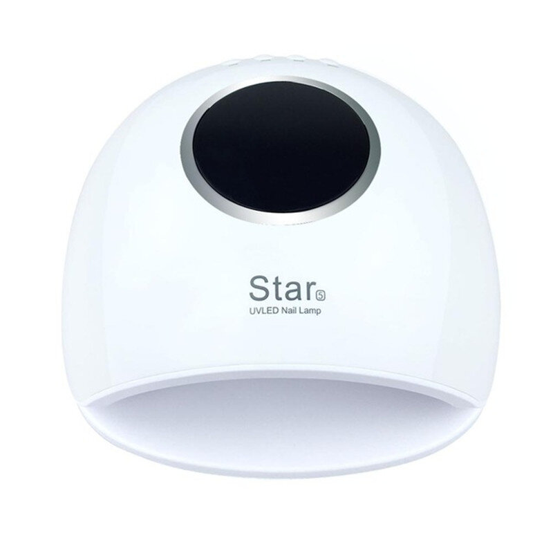 Star5โคมไฟเล็บ LED 72W UV โคมไฟเล็บเครื่องอบแห้ง UV เจลโปแลนด์ปุ่มจับเวลา33LEDs Dual light Manicure เล็บ Art