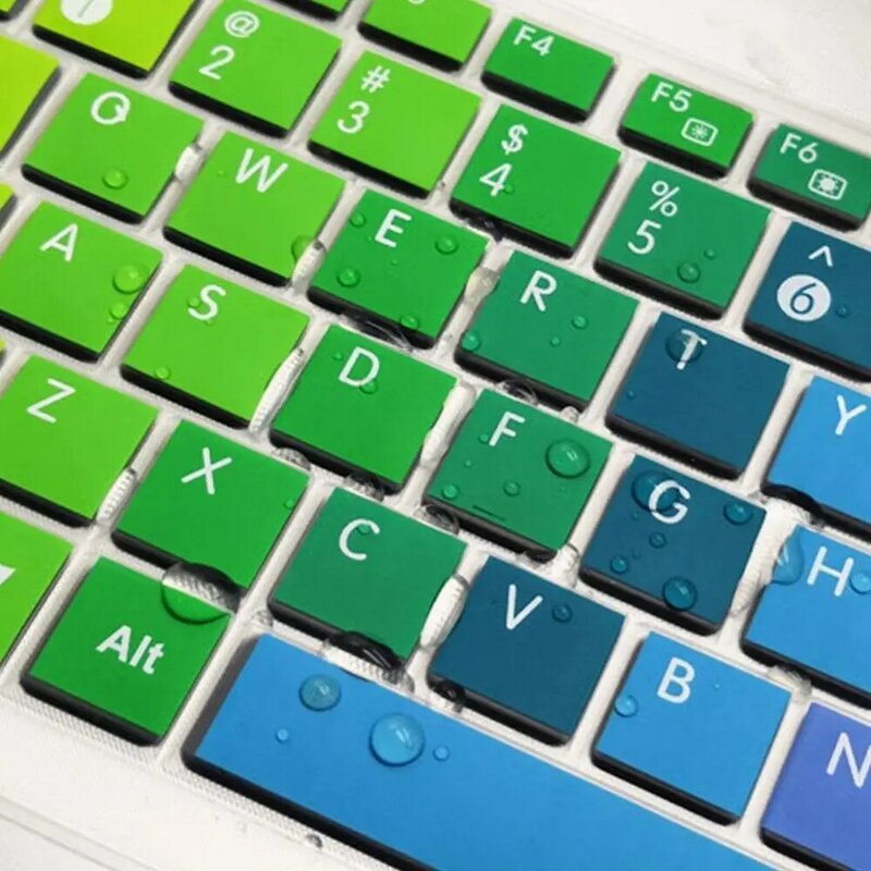 Película protectora para teclado de ordenador portátil Hp, cubierta protectora de silicona a prueba de polvo e impermeable