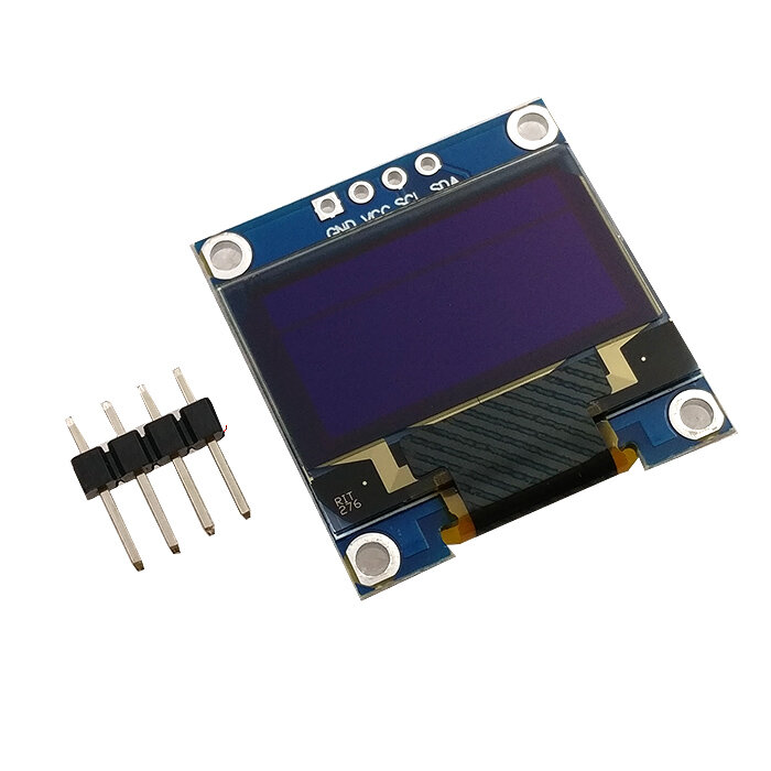 Módulo de pantalla OLED azul IIC Serial de 0,96 pulgadas, placa de pantalla LCD de 12864 pulgadas para Arduino, 128X64, I2C, SSD1306, 0,96