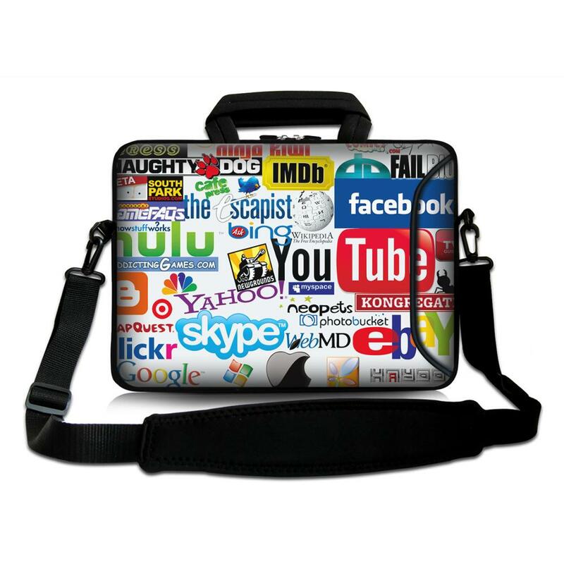 Moda bolsa para portátil 10 11 12 13 14 15 15.6 17.3 polegada para ipad macbook ar pro lenovo xiaomi bolsa de ombro notebook acessórios dos homens
