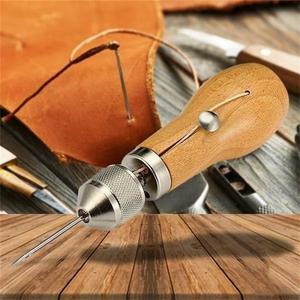 Kit ferramentas para costura, artesanato em couro, faça você mesmo, máquina de costura, ferramentas para arte, dispositivo de costura