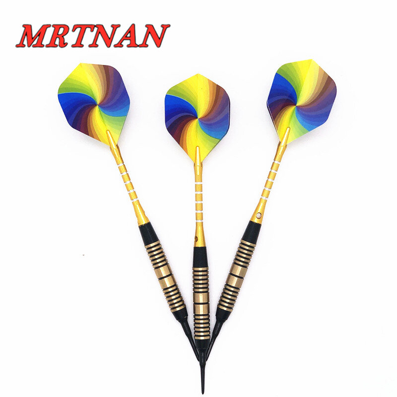 High-quality 3 pieces/set professional 20g soft electronic darts High-quality indoor throwing entertainment darts set