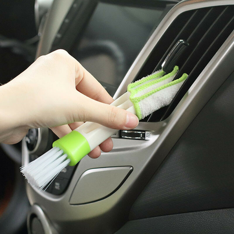 2 In 1 Car Air-Conditioner Outlet Cleaning Tool Multi-purpose Dust Brush Car Accessories Interior Multi-purpose Brush Acessories