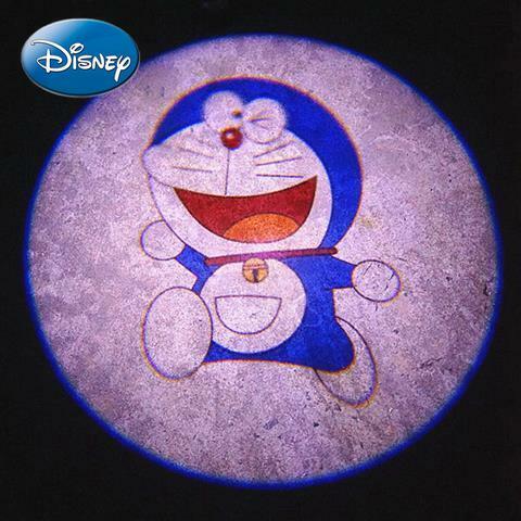 Disney Minnie Hoạt Hình Dễ Thương Xe Ô Tô Với Cửa Mở Đầu Và Tầng Chiếu Sáng Đèn Trang Trí Nội Thất Xe Hơi Khí Quyển Đèn